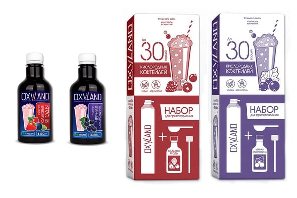 Новинки - сиропы и наборы для коктейлей от OXYLAND